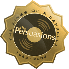 the persuasions kings of a capella website badge